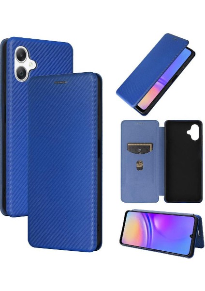 Samsung Galaxy A06 Deri Folio Flip Case Tam Koruma Için Flip Case (Yurt Dışından)