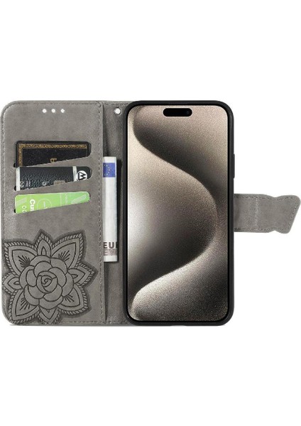 Iphone 16 Için Kılıf Pro Max Kelebek Cüzdan Iş Kanat Çok Renkli (Yurt Dışından)
