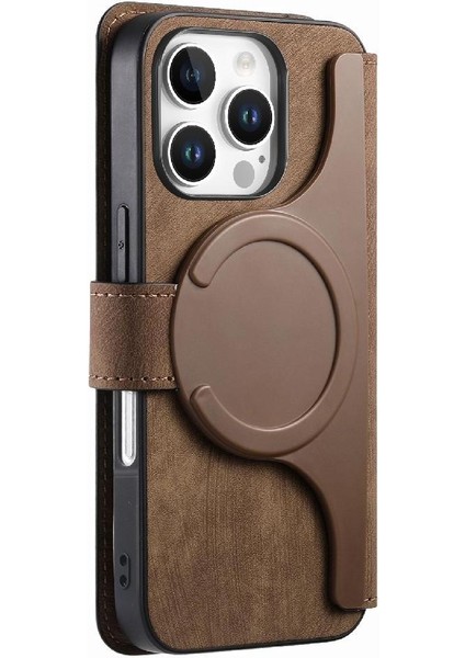 Iphone 16 Için Flip Case Pro Max Cüzdan Kart Standı Mıknatıs Koruyucu Retro (Yurt Dışından) indirimleri