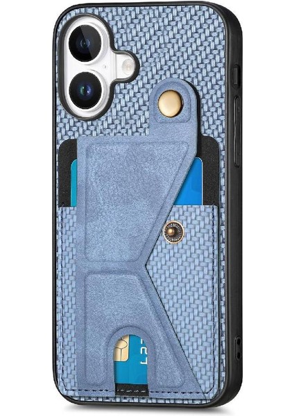 Iphone 16 Için Kılıf Artı Standı Fonksiyonu Manyetik Tasarım Cardholder Braketi (Yurt Dışından) fiyatları