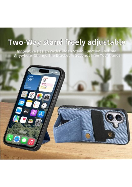 Iphone 16 Için Kılıf Artı Standı Fonksiyonu Manyetik Tasarım Cardholder Braketi (Yurt Dışından) indirimleri