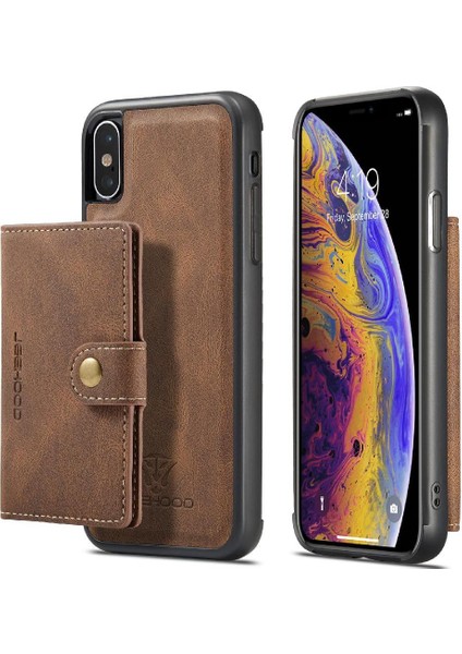 IPhone Için Kılıf X/xs Standı Ayrılabilir Manyetik Tasarım Cardholder Magsafe (Yurt Dışından) fiyatları