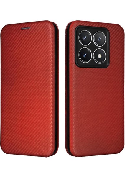 Xiaomi 14T Pro Deri Için Flip Case Folio Flip Case Kart Ekleme ile (Yurt Dışından) modelleri