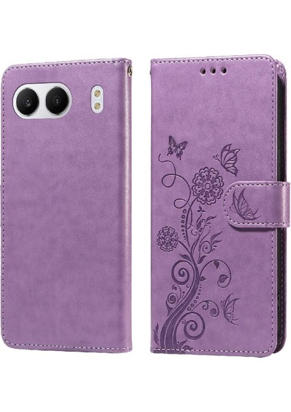 Oneplus Nord 4 Deri Çiçek Kart Yuvaları Flip Case Için Flip Case (Yurt Dışından) modelleri