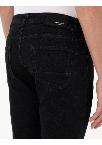 Erkek Siyah Slim Fit Jean Pantolon 50299901-Vr046