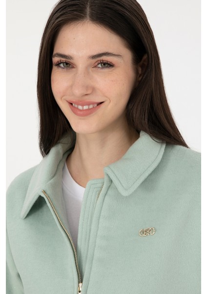 Kadın Su Yeşili Mont 50291493-VR048 fiyatları