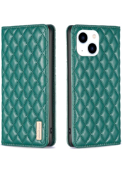 IPhone 15 Için Flip Case Artı Manyetik Kapatma Kart Yuvaları Tutucu Cüzdan (Yurt Dışından)
