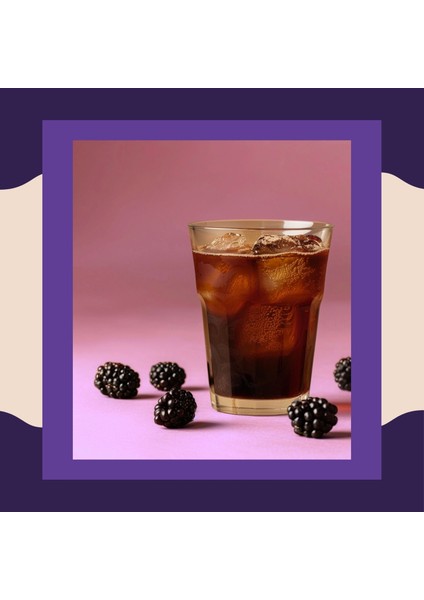 Böğürtlenli Cold Brew Paketi 5 x 25 gr