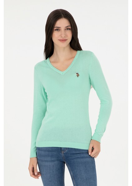 Kadın Mint Kazak /Triko 50288983-VR090