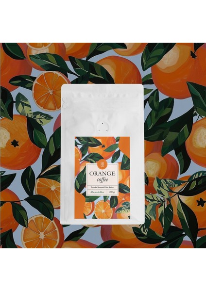 Orange Coffee - Portakal Aromalı Kahve Filtre Kahve, 200 Gr fiyatları