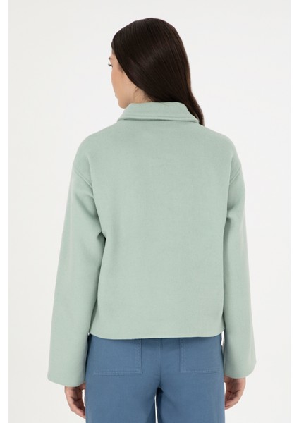 Kadın Su Yeşili Mont 50291493-VR048 indirimleri