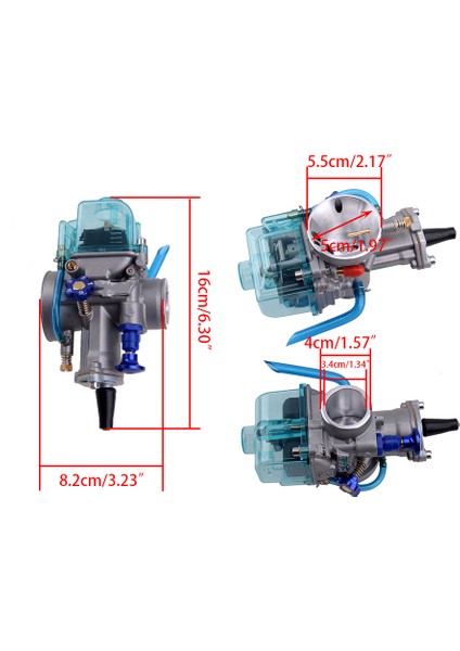 Karbüratör 34MM Karbüratör PWK34 Honda Yamaha Dirt Ktm Keihin Suzuki Kawasaki Için Uygundur