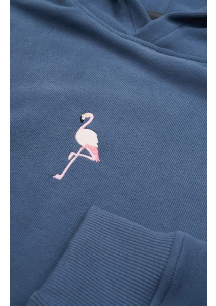 Market Unisex Flamingo Hoodie Sweatshirt