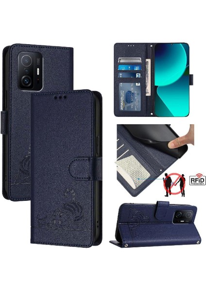 Xiaomi Redmi K30S Kart Yuvası Tutucu Için Kickstand Kedi Rfıd Cüzdan Flip (Yurt Dışından)