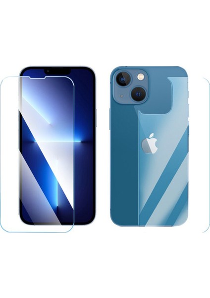 Iphone 13 Mini Ön Arka Nano Kırılmaz Cam Ekran Koruyucu