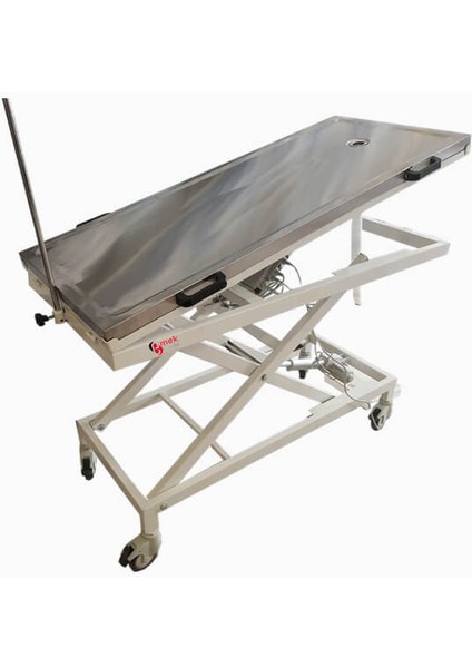 Hijyenik Operasyonlar Için Düşünülmüş Atık Su Gider Hortumuna Sahip 2 Motorlu Veteriner Masası fırsatları