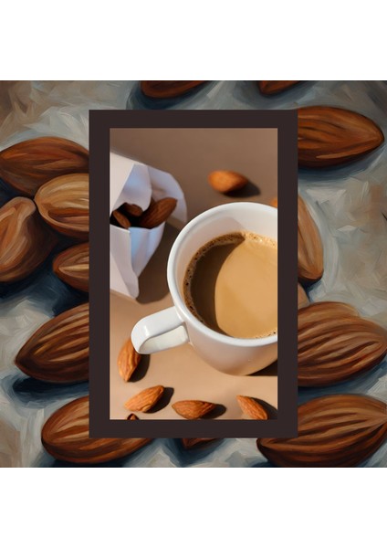 Almond Coffee - Badem Aromalı Kahve Çekirdek Kahve, 200 Gr modelleri