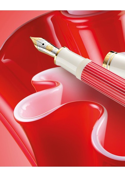 M600 Red-White Dolma Kalem - F
