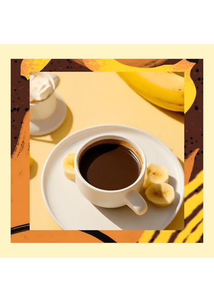 Banana Turkish Coffee - Muz Aromalı Türk Kahvesi 200 gr