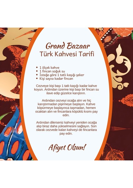 Mim And More Özel Baharat Aromalı Türk Kahvesi 150 gr