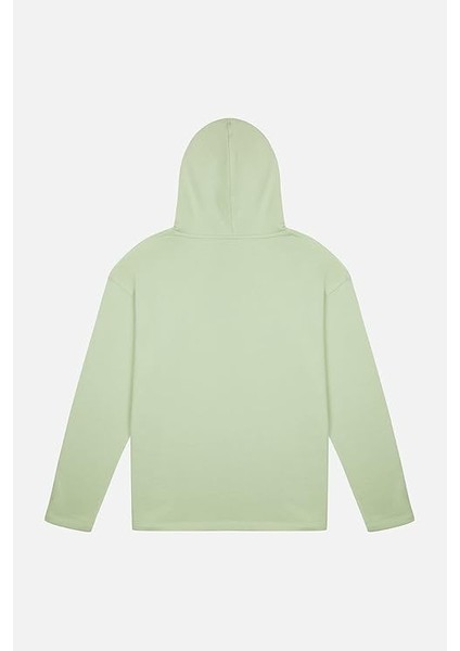 Market Giant Panda Hoodie Sweatshirt - Mint Yeşil