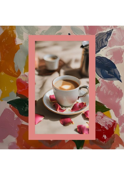 Rose Turkish Delight Coffee Güllü Lokum Aromalı Kahve Filtre Kahve 200 gr