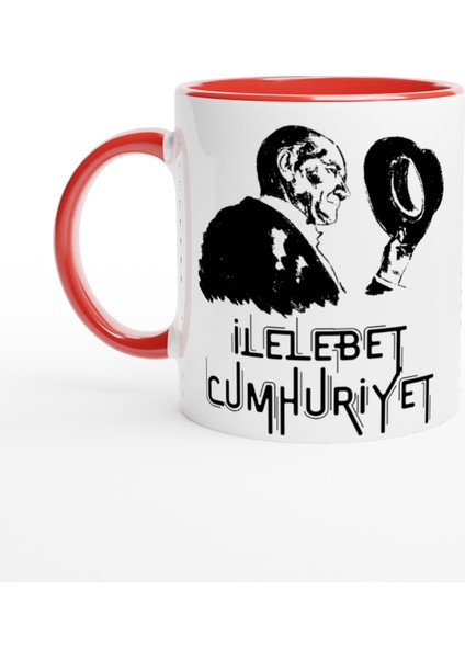 Ilelebet Cumhuriyet Cumhuriyetin 101. Yılına Özel Isme Özel Kupa Bardak