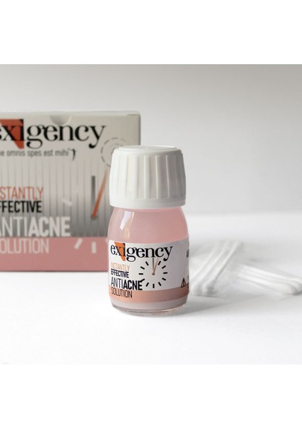 Exigency Anında Etkili Akne Bakım Solüsyonu – 30ML.