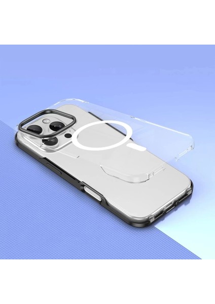 Apple Iphone 16 Pro Kılıf Magsafe Şarj Arka Kapak Güçlü Mıknatıs Polar