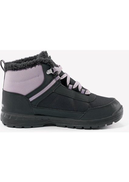 Quechua Çocuk Su Geçirmez Outdoor Kar Botu - Mor / Gri - 35 / 38 - SH100 indirimleri