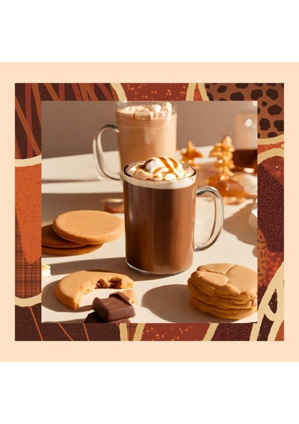 Caramelized Cookie Hot Chocolate - Karamelize Kurabiye Aromalı Sıcak Çikolata, Tin, 200 gr