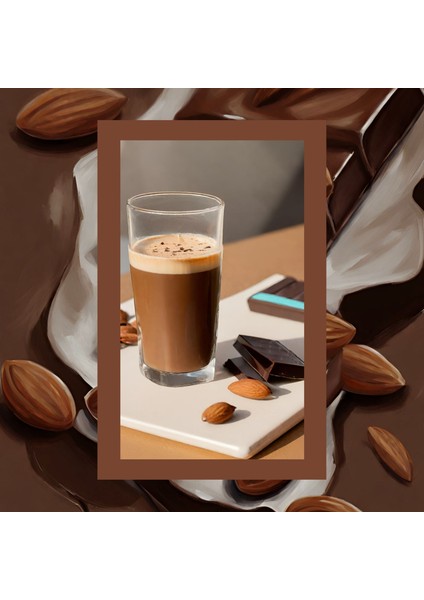 Almond & Chocolate Coffee - Badem ve Çikolata Aromalı Kahve Filtre Kahve, 200 Gr