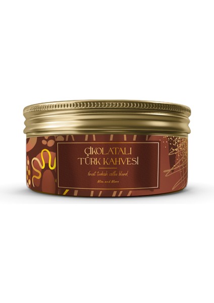 Chocolate Turkish Coffee, Çikolata Aromalı Türk Kahvesi, 150 Gr