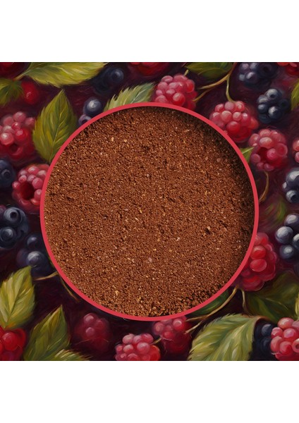 Mim And More Berry & Raspberry Coffee Böğürtlen ve Ahududu Aromalı Kahve Filtre Kahve 200 gr