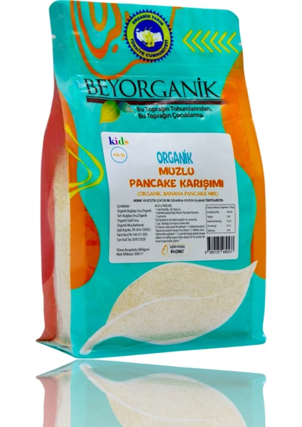 Organik Muzlu Pancake Karışımı 300gr