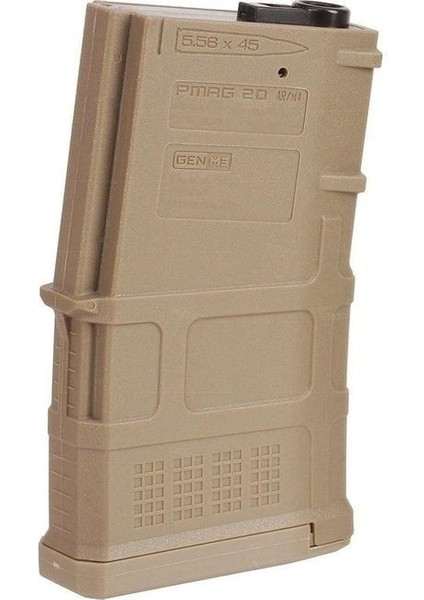 Dmag 20/70BB Kapasite Yarlı Emm Kısa Şarjör Şarjör Tan - Airsoft Short Magazine