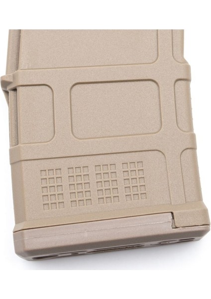 Dmag 20/70BB Kapasite Yarlı Emm Kısa Şarjör Şarjör Tan - Airsoft Short Magazine