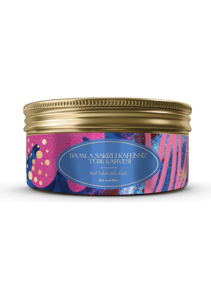 Decaf Mastic Gum Turkish Coffee - Kafeinsiz Damla Sakızlı Türk Kahvesi, 150 Gr