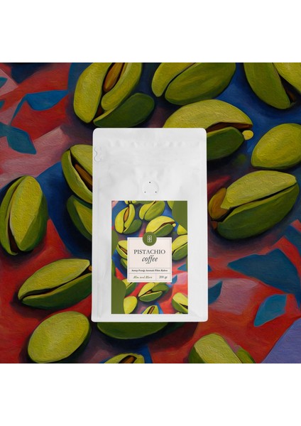 Pistachio Coffee - Antep Fıstığı Aromalı Kahve Çekirdek Kahve, 200 Gr fiyatları