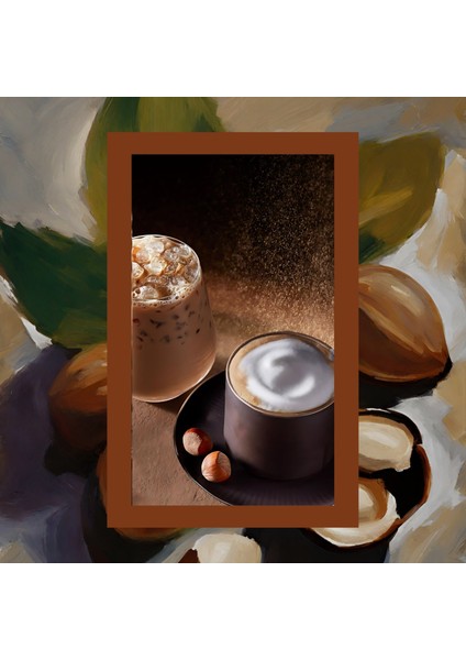 Hazelnut Coffee - Fındık Aromalı Kahve Çekirdek Kahve, 200 Gr
