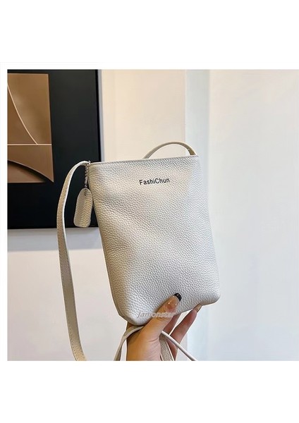 Gerçek Deri Çantası, Kadınların Moda Tek Omuz Çantası, Ultra-Ince ve Çeşitli Japon Stili Dikey Mini Telefon Çantası. (Yurt Dışından) fırsatları