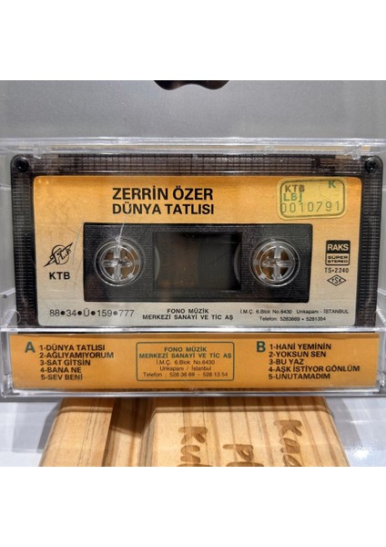 Zerrin Özer – Dünya Tatlısı Kaset