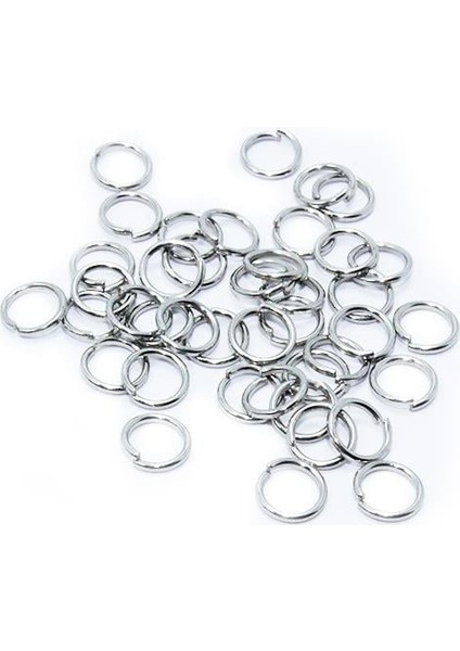 Metal Halka 4 mm 10 gr - Gümüş