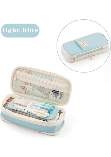 Kalem Kutusu, Çanta, Büyük Kapasiteli Saklama Çantası, Kız Kutusu, Ofis, Öğrenci Kırtasiye Malzemesi, Organizatör, Okul Malzemeleri (Yurt Dışından)