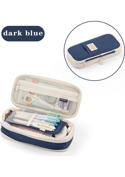 Kalem Kutusu, Çanta, Büyük Kapasiteli Saklama Çantası, Kız Kutusu, Ofis, Öğrenci Kırtasiye Malzemesi, Organizatör, Okul Malzemeleri (Yurt Dışından)