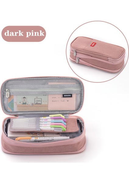 Kalem Kutusu, Çanta, Büyük Kapasiteli Saklama Çantası, Kız Kutusu, Ofis, Öğrenci Kırtasiye Malzemesi, Organizatör, Okul Malzemeleri (Yurt Dışından)