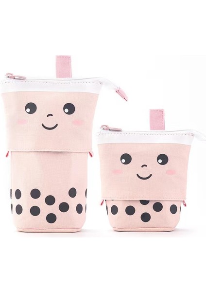 Dikey Sütlü Çay Kalem Kutusu, Sevimli Geri Çekilebilir Kalem Tutucu, Kırtasiye Çantası, Kalem Kutusu, Okul Öğrencileri Için Uygun, Ofis Malzemeleri Kalem Çantası (Yurt Dışından)