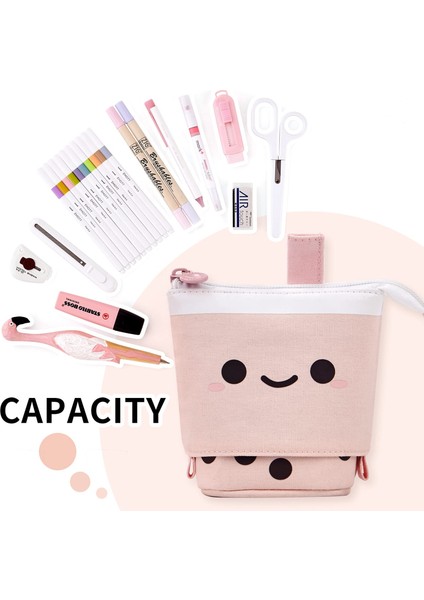 Dikey Sütlü Çay Kalem Kutusu, Sevimli Geri Çekilebilir Kalem Tutucu, Kırtasiye Çantası, Kalem Kutusu, Okul Öğrencileri Için Uygun, Ofis Malzemeleri Kalem Çantası (Yurt Dışından) fırsatları