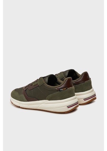 Süet Logolu Sneaker Ayakkabı Erkek Ayakkabı FM0FM05218 Rbn