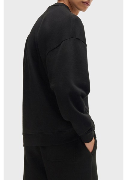 Pamuklu Logolu Regular Fit Bisiklet Yaka Erkek Sweat 50521081 001